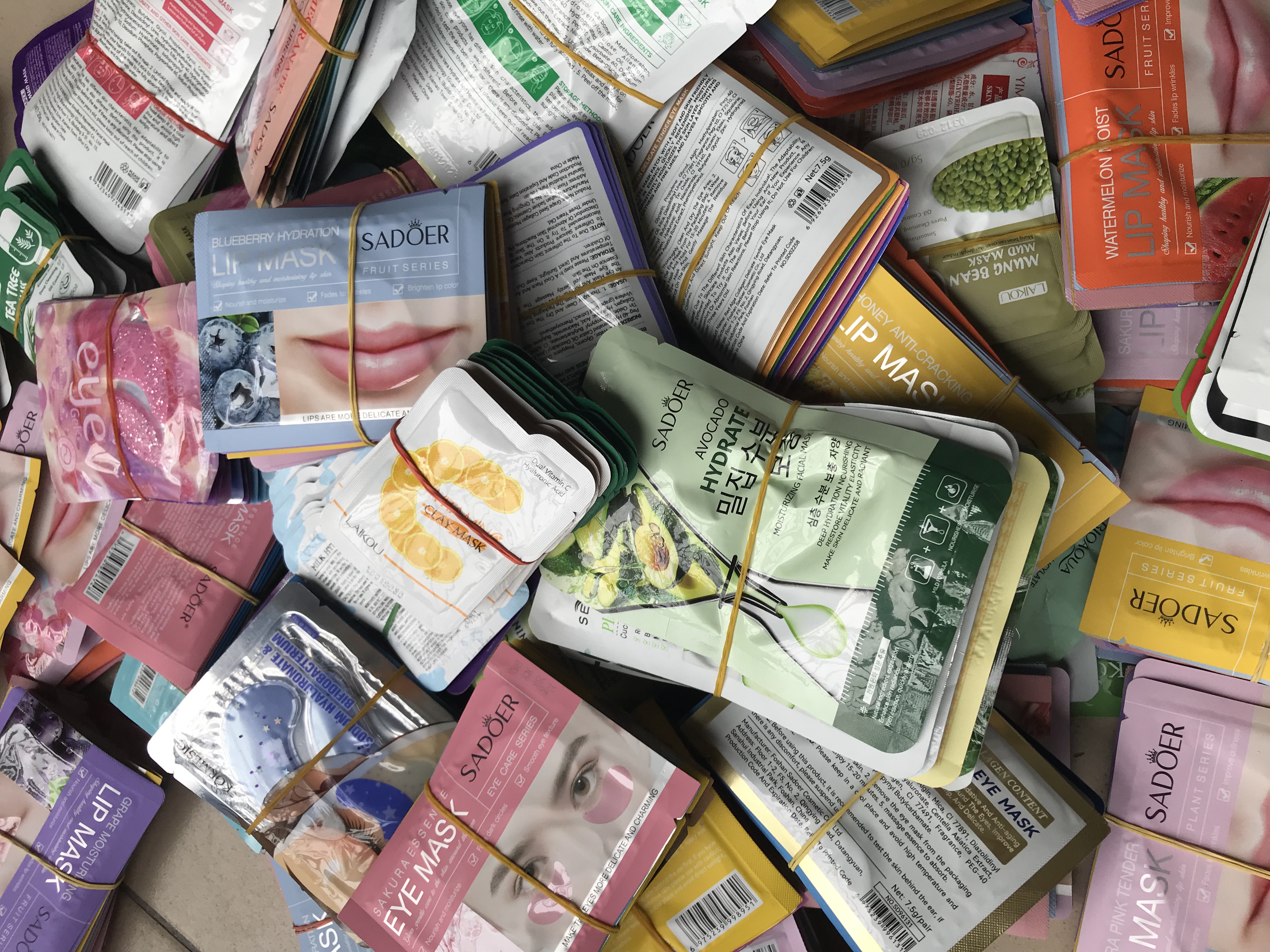 50pcs Set Facial Sheet Mask